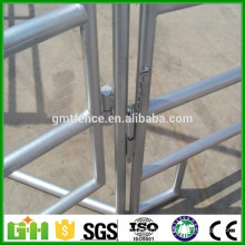 Panneaux de clôture à cheval usés en fer forgé à bon marché / clôture de fer galvanisée / clôture de terrain